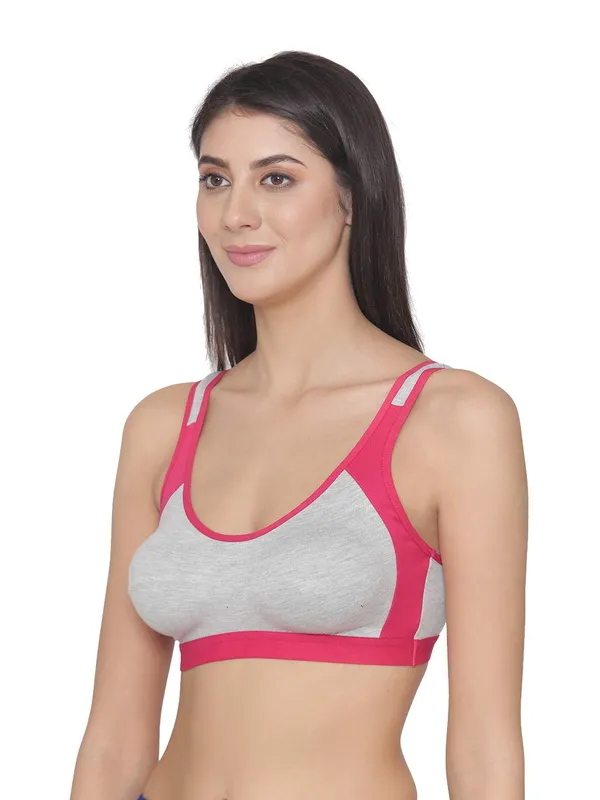 Pink_Cotton_Lycra_mless_Sports_Bra38_For_Women