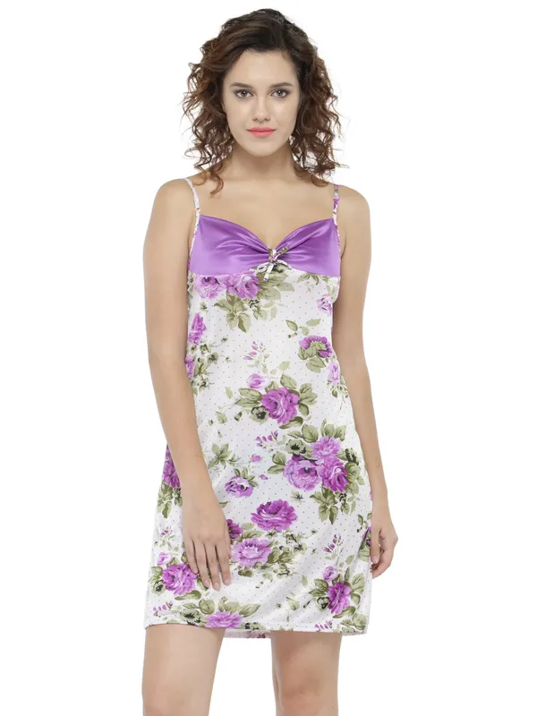 Purple_Satin_Printed_Nighty_with_Robe_Set_For_Women