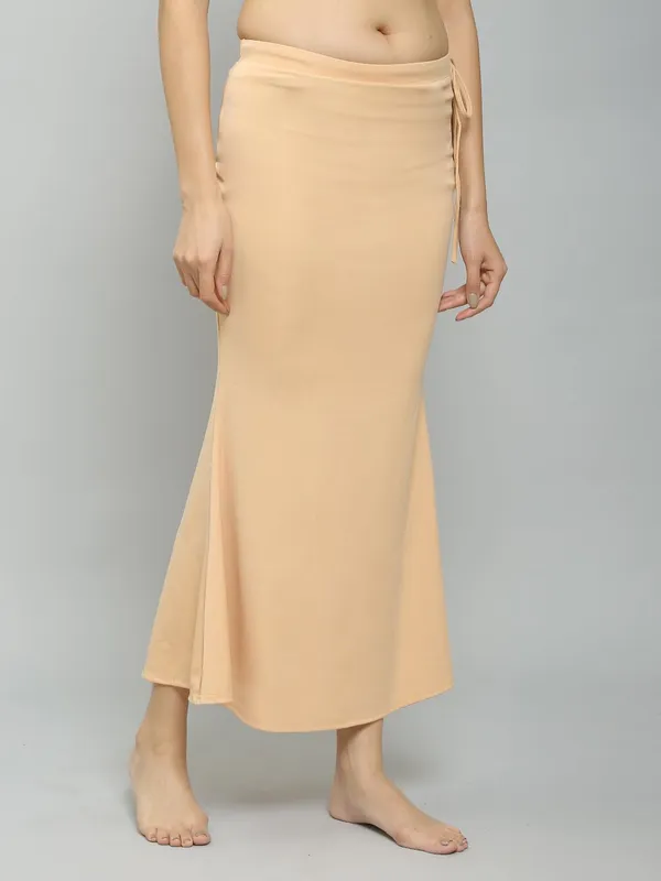 Beige_Lycra_Solid_Fishcut_Petticoat_Skirt_Saree_Shapewear_For_Women_&_Girls