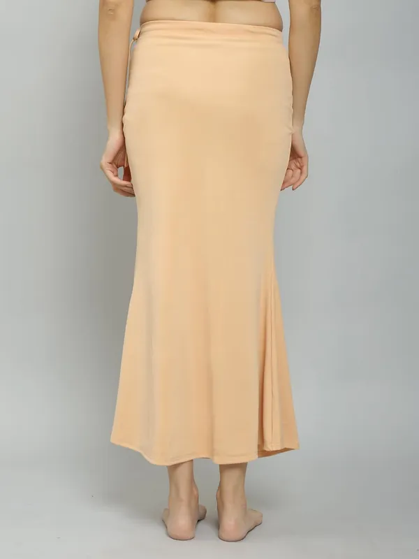 Beige_Lycra_Solid_Fishcut_Petticoat_Skirt_Saree_Shapewear_For_Women_&_Girls