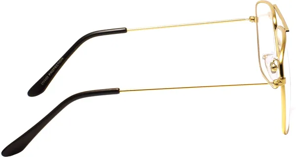 Gold_Full_Rim_Square_Frame_(52_Mm)_-_For_Unisex