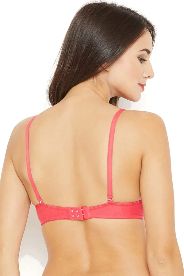 Coral_Cotton_Padded_T-Shirt_Regular_Bra_For_Women