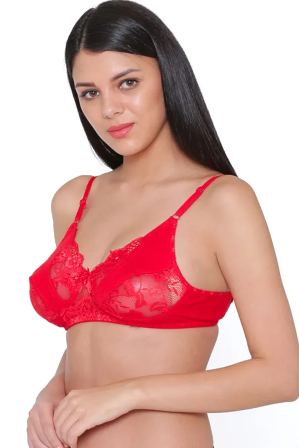 Red_Floral_Lace_Regular_Bra_For_Women