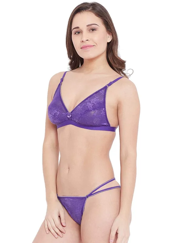 Purple_Lycra_Floral_Design_Bra_Panty_Set_For_Women