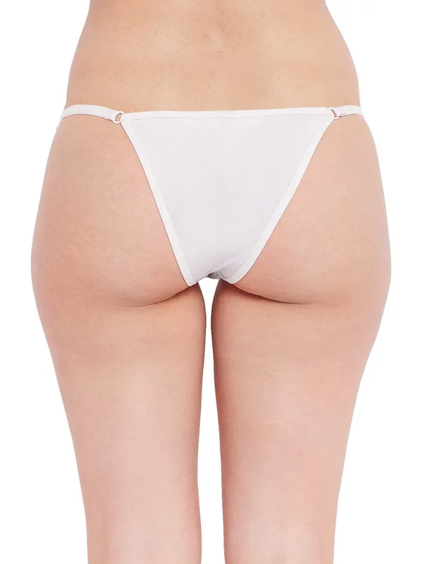 White_Lace_Front_Adjustable_Waist_Thong_Panty_For_Women