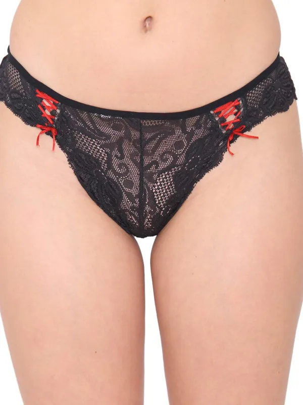 Black_Lycra_Floral_Lace_Bii_Brief_Panty_For_Women