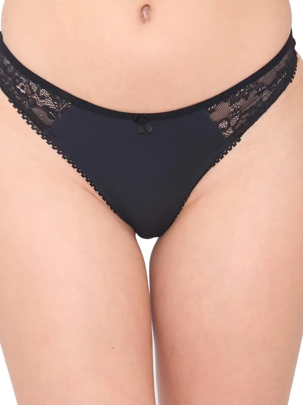 Black_Lycra_Chee_Lace_Back_Bii_Brief_Panty_For_Women