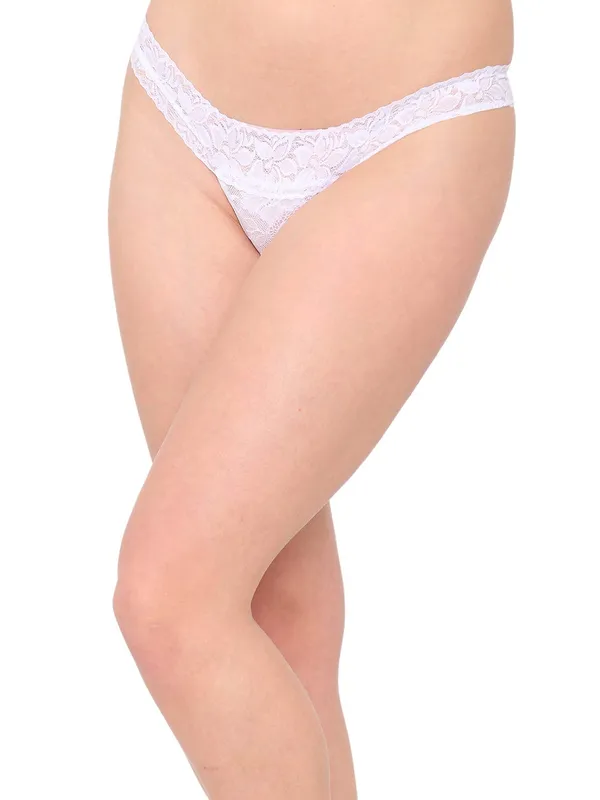 White_T_Back_G-String_Thong_Panty_For_Women