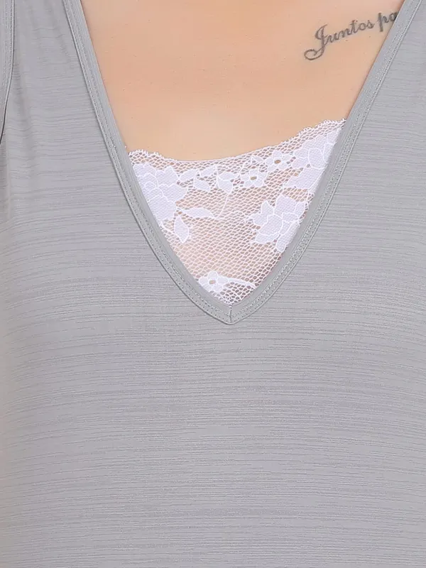 Grey_Cotton_Deep_Neck_Sleeveless_Bodysuit_Top_For_Women