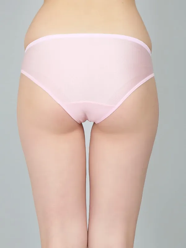 Pink_Nylon_Hipster_Brief_Panty_For_Women