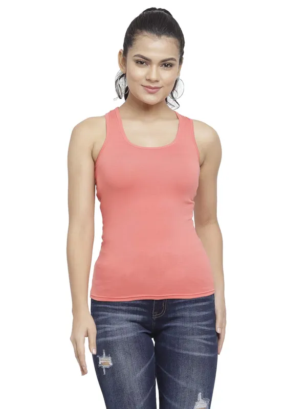 Coral_Cotton_Lycra_Solid_Racer_Back_Tank_Top_Workout_Sports_Tshirts_For_Women