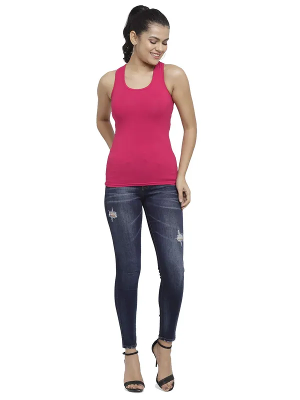 Magenta_Cotton_Lycra_Solid_Racer_Back_Tank_Top_Workout_Sports_Tshirts_For_Women