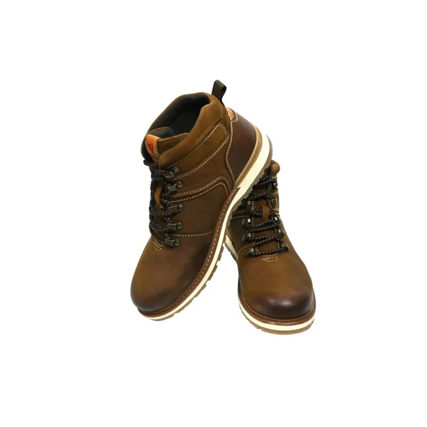 Tan_Leather_Round_Toe_Mid_Top_Lace-Up_Boots