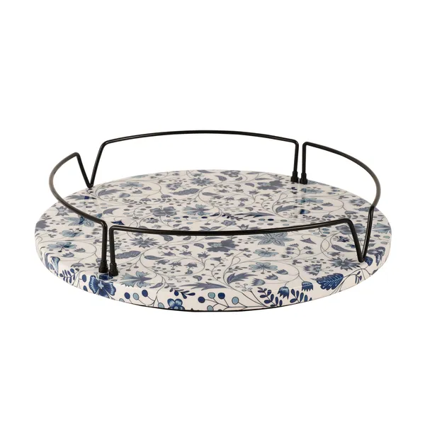 Revolving_Organiser_-_Twist_N_Pick_(13_inch)_Blue_Printed