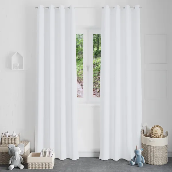 Plain_Eyelet_1_Panel_Door_Curtain_Set_Living_,_Dining_Room_(_1Pcs,_7_Feet,_Grey_)