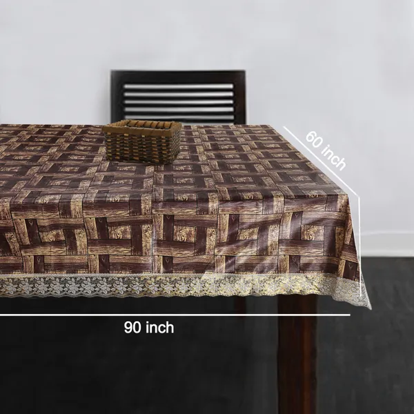 Homerz_Premium_Dining_Table_Cover_for_6_to_8_Seater,_60_x_90_inch_Size,_Waterproof_and_Dustproof_(Brown_Check)