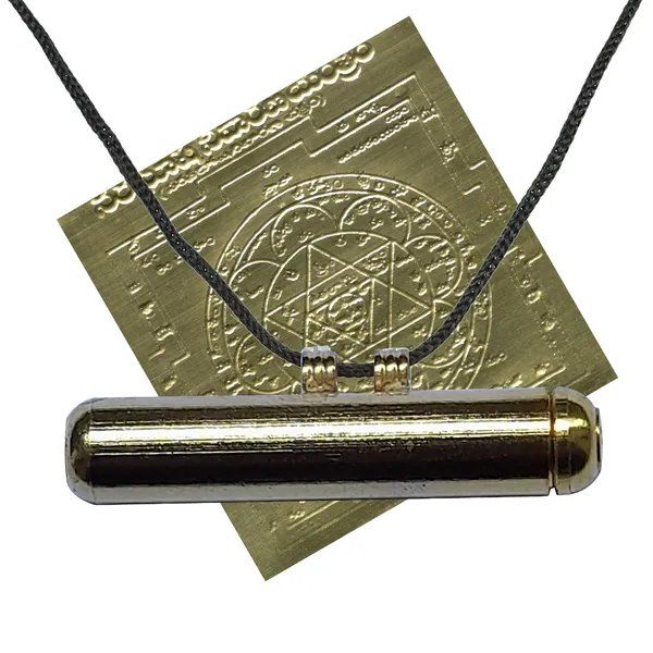 Naragosha_Nivarana_Sarva_Dosha_Nivarana_Chakram_Yantra_Mantra_Energised_Taweez_Pendant_Base_Metal_For_Unisex