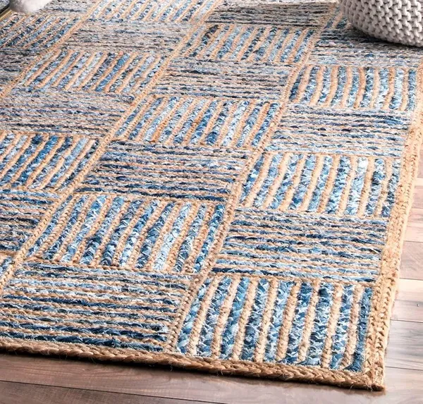 Natural_Jute_&_Denim_Tiles_Rugs_Carpet_Traditional_Braided_Reversible_Stone_Blue_Carpet