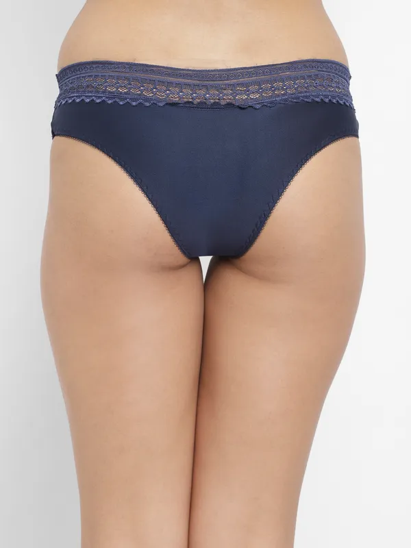 NavyBlue_Lycra_Lace_Edges_Hipster_Brief_Panty_For_Women