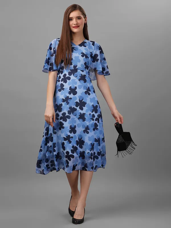 Navy_Blue_&_Sky_Blue_Floral_Georgette_Maxi_Dress