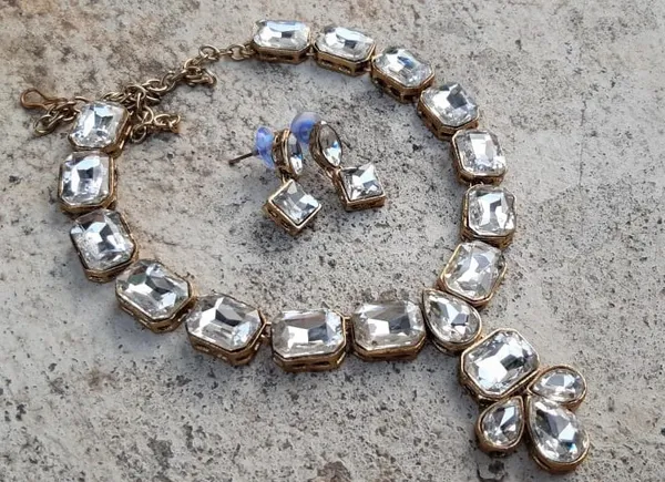 White_Alloy_Copper_Jewellery_Set_For_Women
