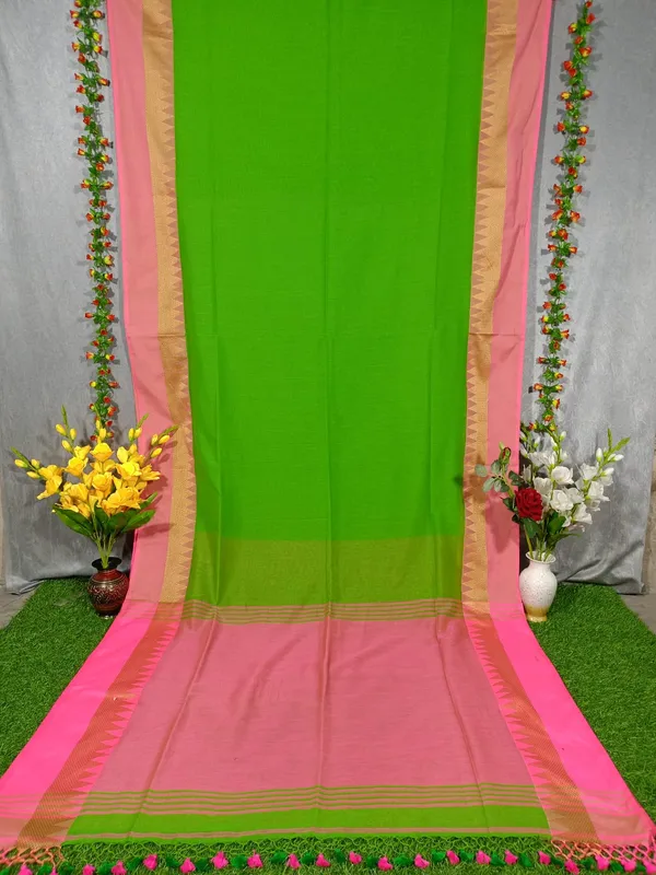 Green_New_Vomri_Handloom_Cotton_Silk_Saree