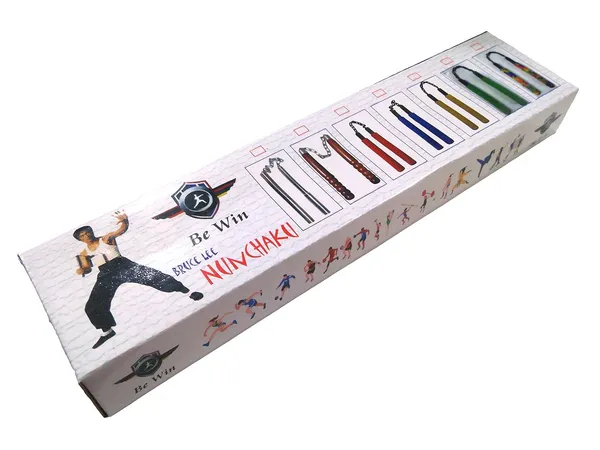 Yellow_Karate_Foam_Nunchaku