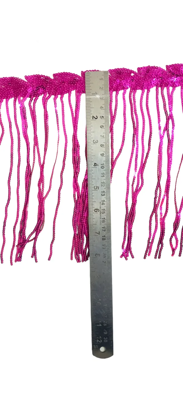 Hot_Pink_Sequince_Premium_Lace_For_Women