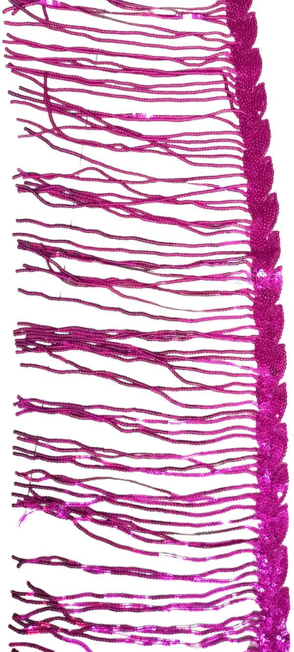 Hot_Pink_Sequince_Premium_Lace_For_Women