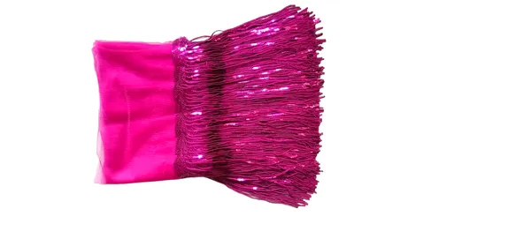 Hot_Pink_Sequince_Premium_Lace_For_Women