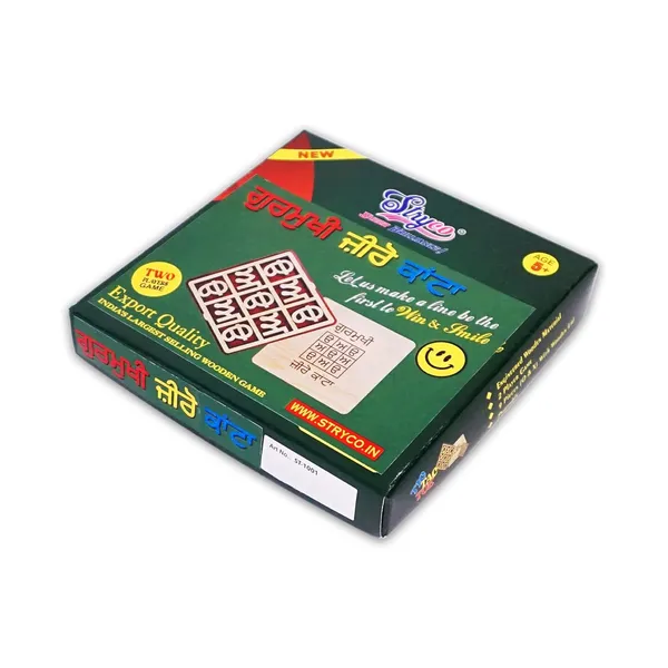 Tic_Tac_Toe_Board_Game_For_Kids_-_Punjabi_Gurmukhi_Uda_&_Aida_Characters,_Wooden_Material_With_Lid,_Noughts_And_Crosses,_Educational_Wooden_Puzzle_Punjabi_Game,_Gift_For_Punjabi_Kids_-_6X6_In