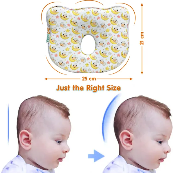 Memory_Foam_Baby_Head_Shaping_Pillow,_Baby_Pillow_For_Preventing_Flat_Head_Syndrome,_25_Cm_X_21_Cm_X_4.2_Cm,_0M+,_Moon_Print