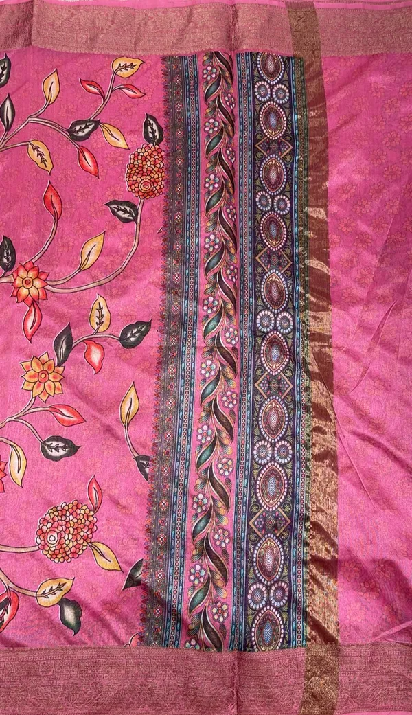 Humairah_Presents_Pink_Warm_Silk_Floral_Alfi_Jaal_Digital_Print_Copper_Zari_Border_Banarasi_Saree_with_Pink_Chunri_Booti_Blouse