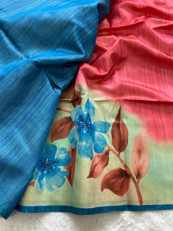 Lavanya_Pink_–_Graceful_Navratri_Special_|_Soft_Tussar_Silk_Saree_with_Print,_Zari_Line_Saree_&_Print_Blouse_with_Tassels