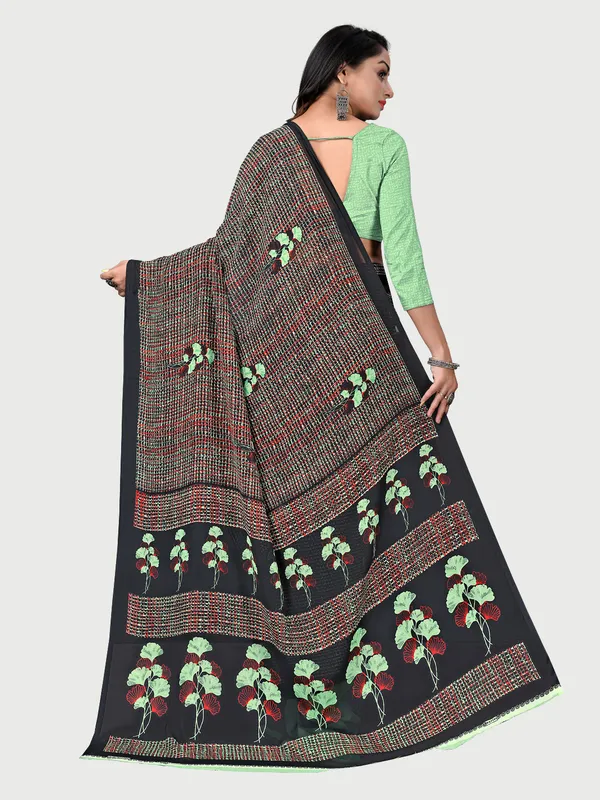 Rekha_Maniyar_Womens_Fancy_Floral_Printed_Georgette_Saree_with_Unstitched_Blouse