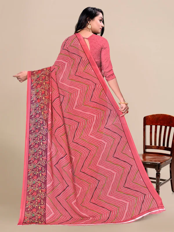 Rekha_Maniyar_Women's_Georgette_Fancy_Printed_Saree_With_Unstitched_Blosue