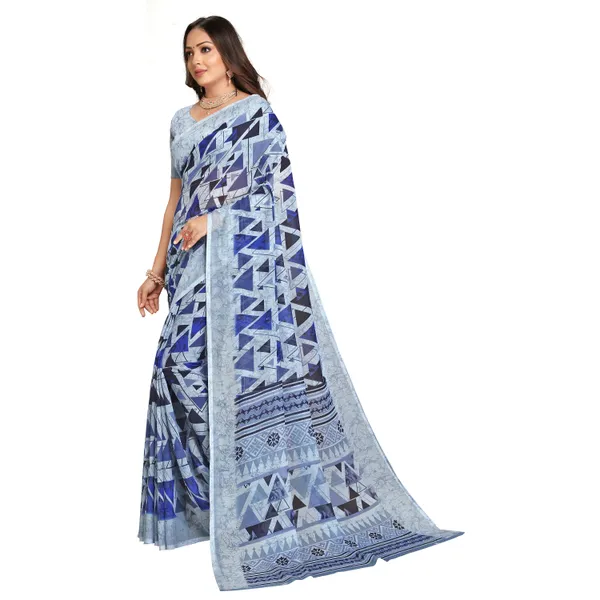 Georgette_material_printed_saree_with_blouse