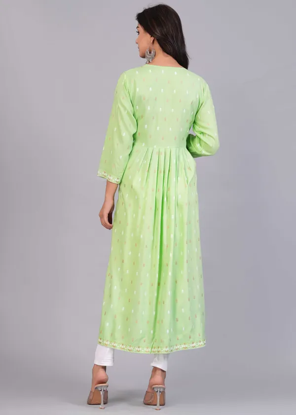 Light_Green_Printed_Ethnic_Dress_Kurta_For_Women