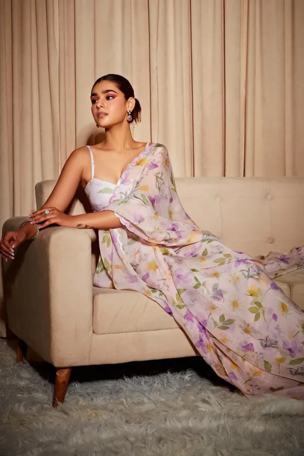 Alina_Baby_Purple_Floral_Printed_Organza_Saree