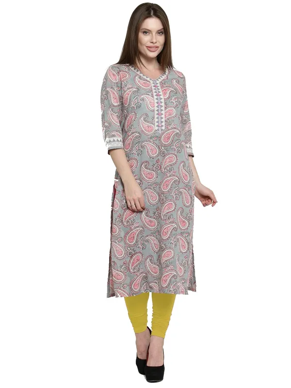 Mustard_Cotton_Strechable_Churidar_Full_Length_Leggings_For_Women