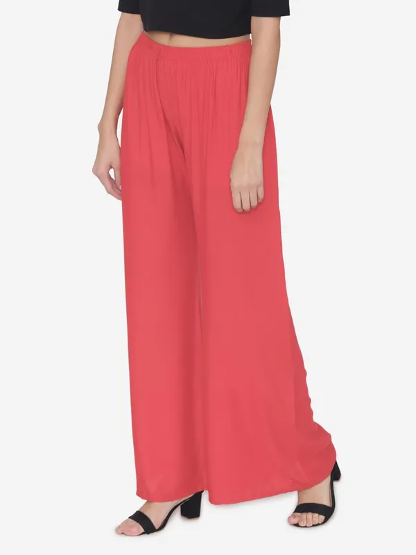 Coral_Rayon_Wide_Leg_Ethnic_Wear_Palazzo_Pant_For_Women