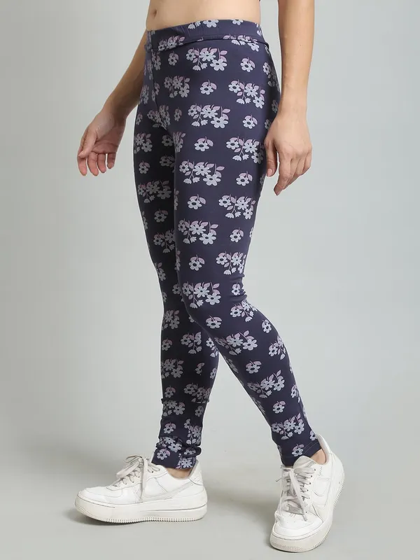 Blue_Cotton_Floral_Print_Imported_Regular_Fit_Leggings_For_Women