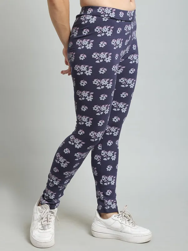 Blue_Cotton_Floral_Print_Imported_Regular_Fit_Leggings_For_Women