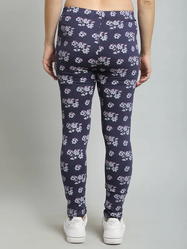 Blue_Cotton_Floral_Print_Imported_Regular_Fit_Leggings_For_Women