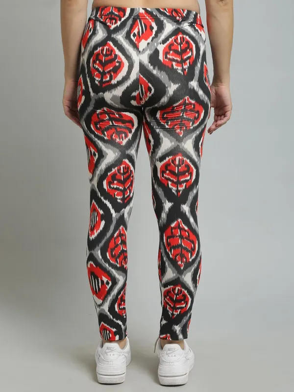 Multi93_Lycra_Abstract_Print_Slim_Fit_Ankle_Leggings_For_Women