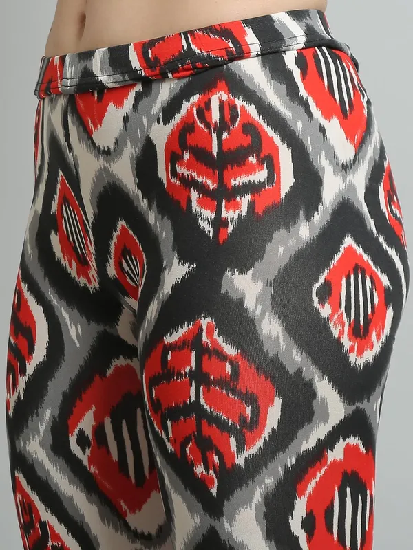 Multi93_Lycra_Abstract_Print_Slim_Fit_Ankle_Leggings_For_Women
