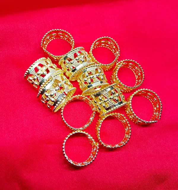 Handmade_GoldEN_COLOUR__Copper_Bangles_Armlets_Anklet_For_Goddess_Idol