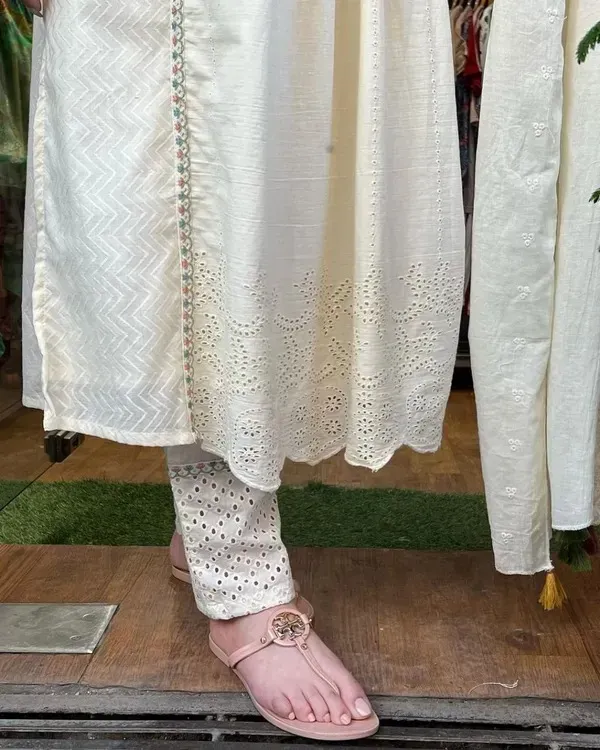 Off_White_Cotton_Dobby_Embroidered_Kurta_and_Pant_with__Dupatta_Set