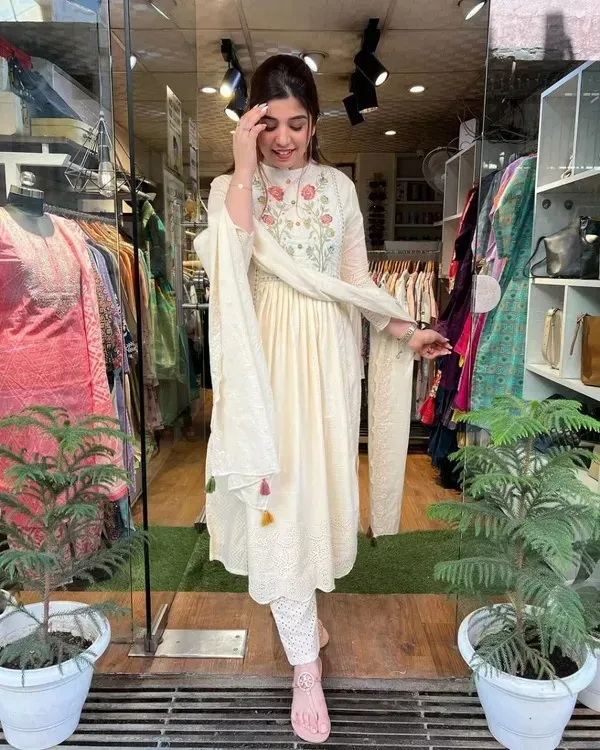 Off_White_Cotton_Dobby_Embroidered_Kurta_and_Pant_with__Dupatta_Set