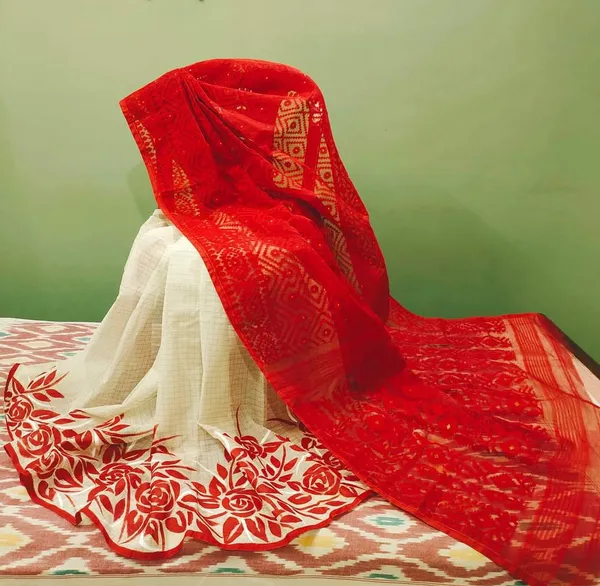 Off_White_Kota_Handprint_Jamdani_Handloom_Saree